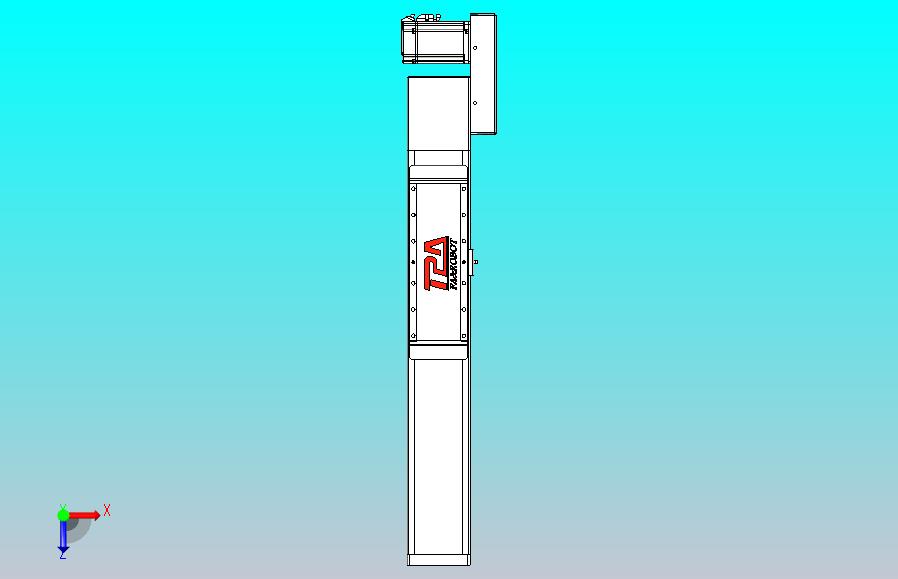 伺服电机集成皮带传动直线执行器TPA-OCB-120-224-L250-ML-P75-N3
