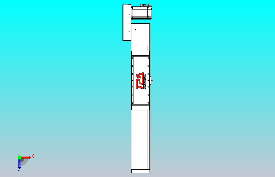 伺服电机集成皮带传动直线执行器TPA-OCB-120-224-L250-MR-P75-N3