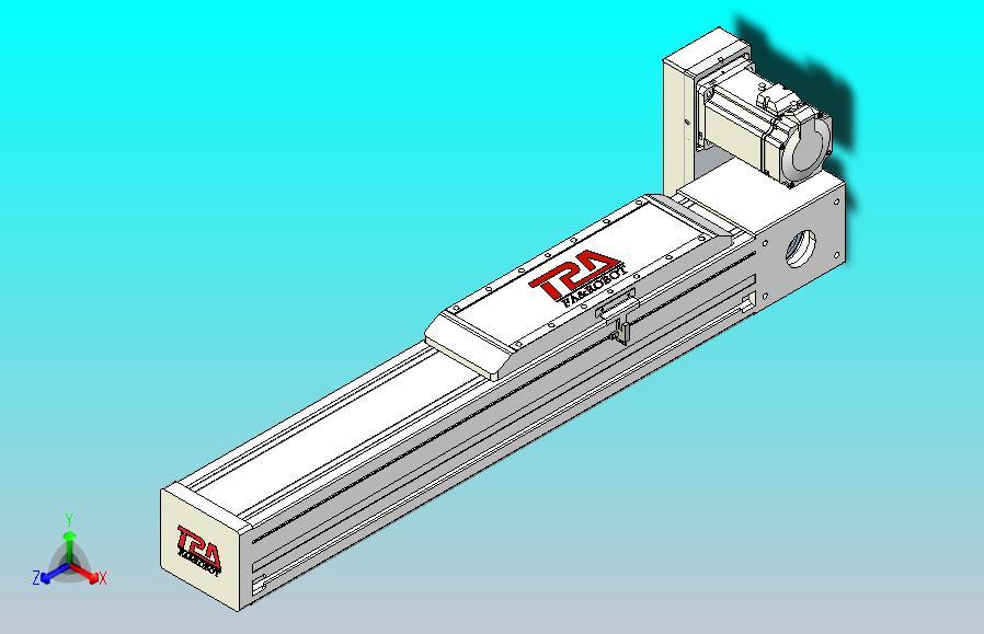 伺服电机集成皮带传动直线执行器TPA-OCB-120-224-L250-RU-P75-N3