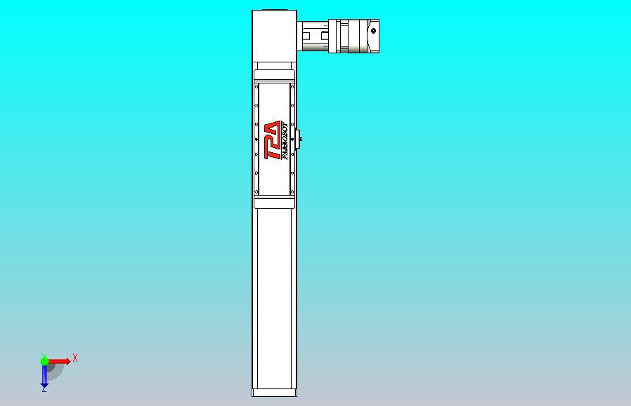 伺服电机集成皮带传动直线执行器TPA-OCB-120-224-L350-DL-J90-N3