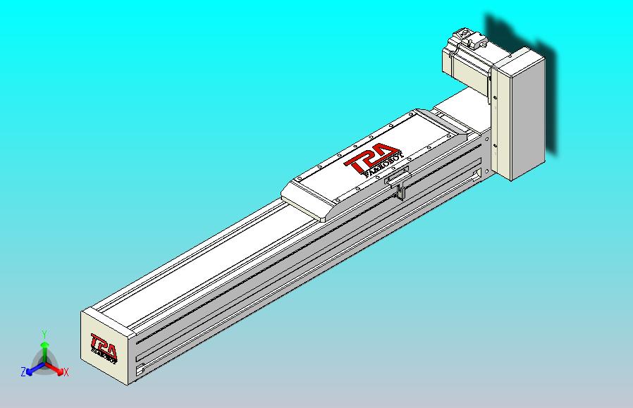 伺服电机集成皮带传动直线执行器TPA-OCB-120-224-L350-LU-P75-N3