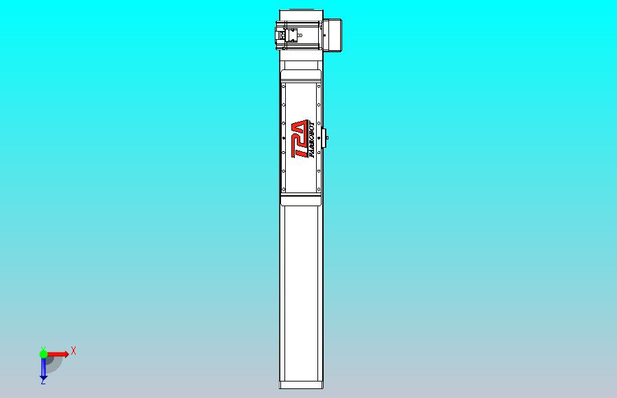 伺服电机集成皮带传动直线执行器TPA-OCB-120-224-L350-LU-P75-N3