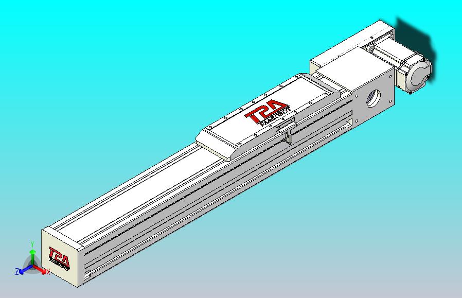 伺服电机集成皮带传动直线执行器TPA-OCB-120-224-L350-MR-P75-N3