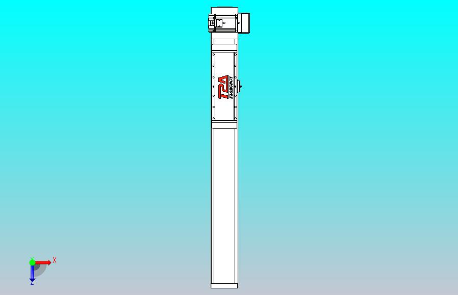 伺服电机集成皮带传动直线执行器TPA-OCB-120-224-L550-LU-P75-N3