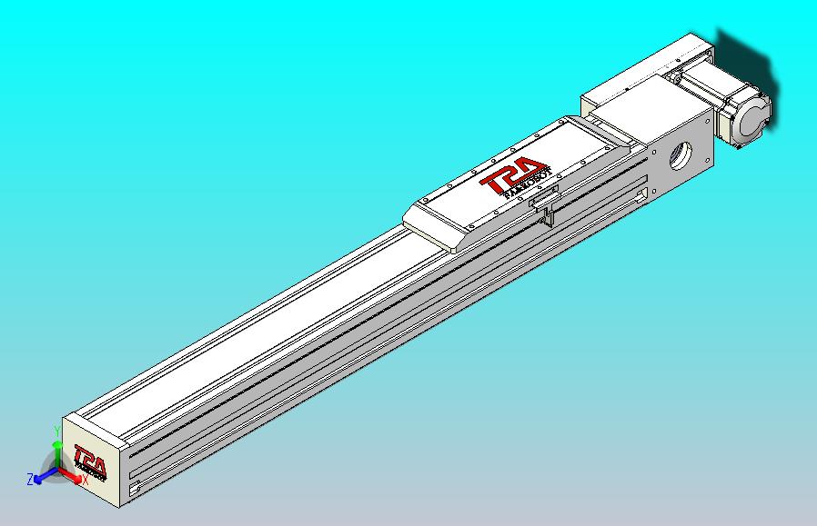 伺服电机集成皮带传动直线执行器TPA-OCB-120-224-L550-MR-P75-N3