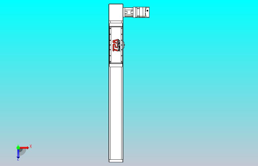 伺服电机集成皮带传动直线执行器TPA-OCB-120-224-L650-DL-J90-N3