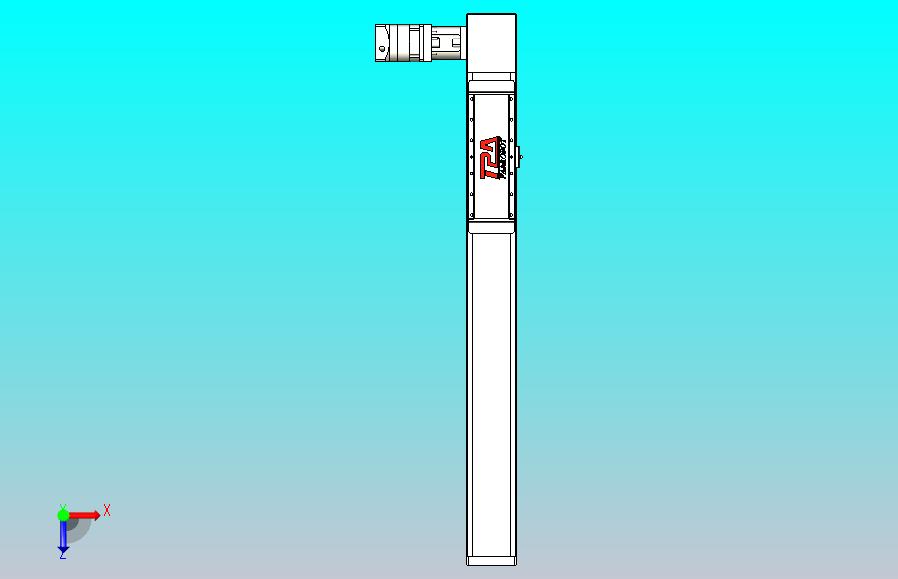伺服电机集成皮带传动直线执行器TPA-OCB-120-224-L650-DR-J90-N3