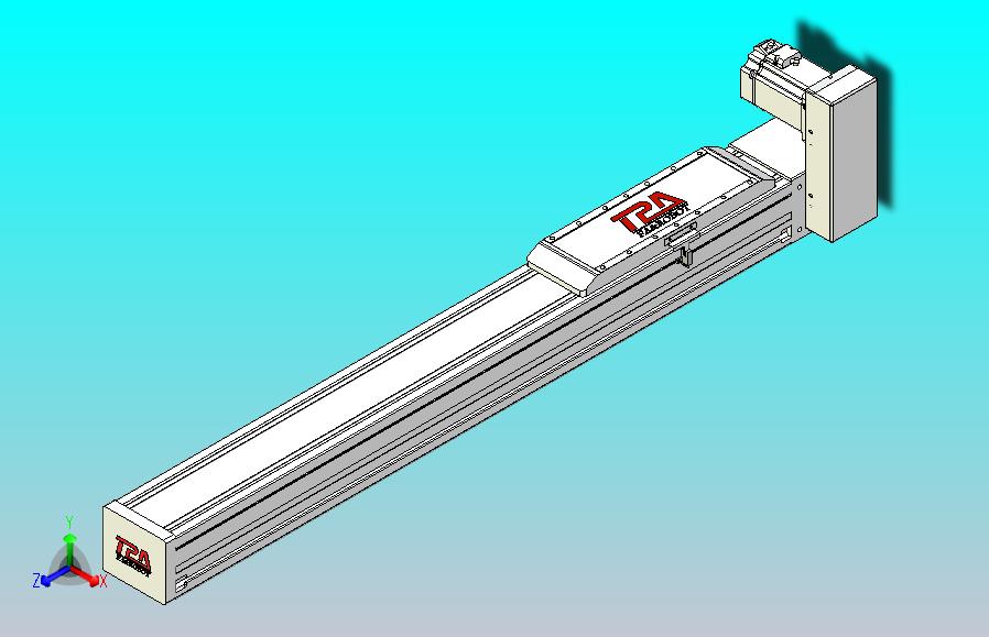 伺服电机集成皮带传动直线执行器TPA-OCB-120-224-L650-LU-P75-N3