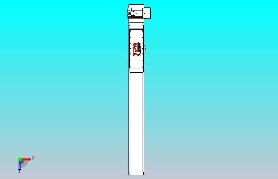 伺服电机集成皮带传动直线执行器TPA-OCB-120-224-L650-LU-P75-N3