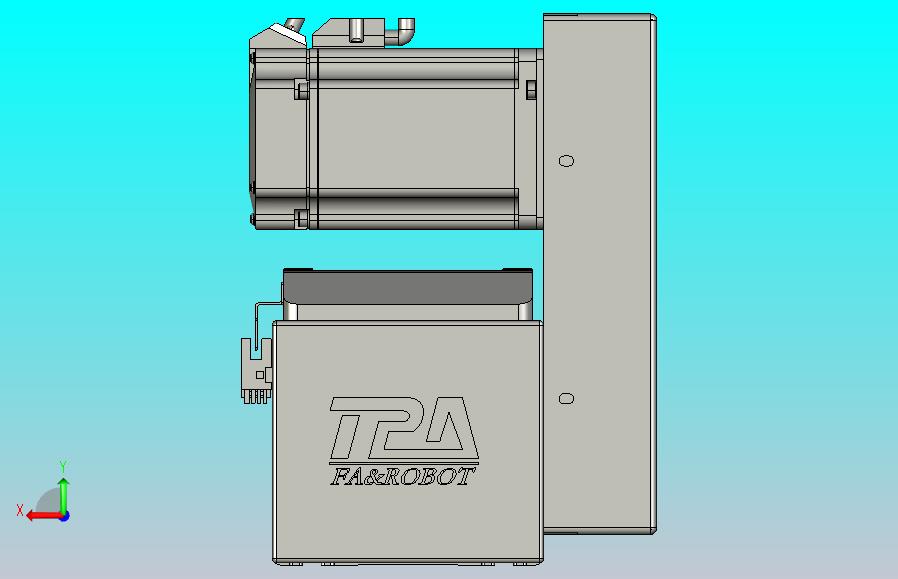 伺服电机集成皮带传动直线执行器TPA-OCB-120-224-L650-RU-P75-N3