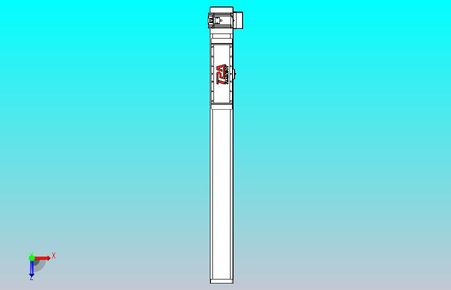 伺服电机集成皮带传动直线执行器TPA-OCB-120-224-L750-LU-P75-N3
