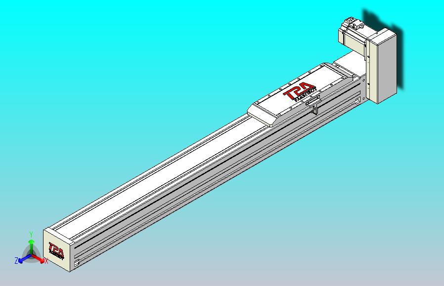 伺服电机集成皮带传动直线执行器TPA-OCB-120-224-L750-LU-P75-N3