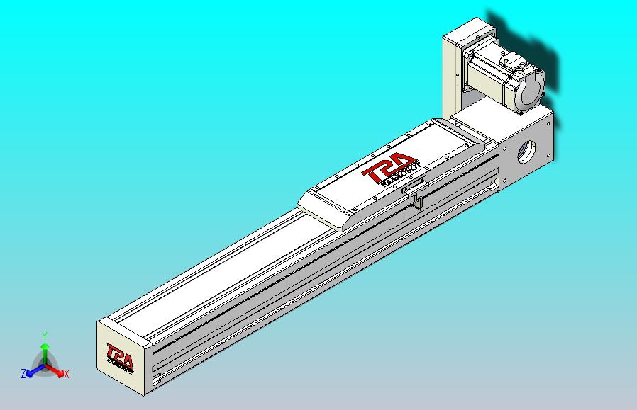 伺服电机集成皮带传动直线执行器TPA-OCB-120-224-L350-RU-P75-N3