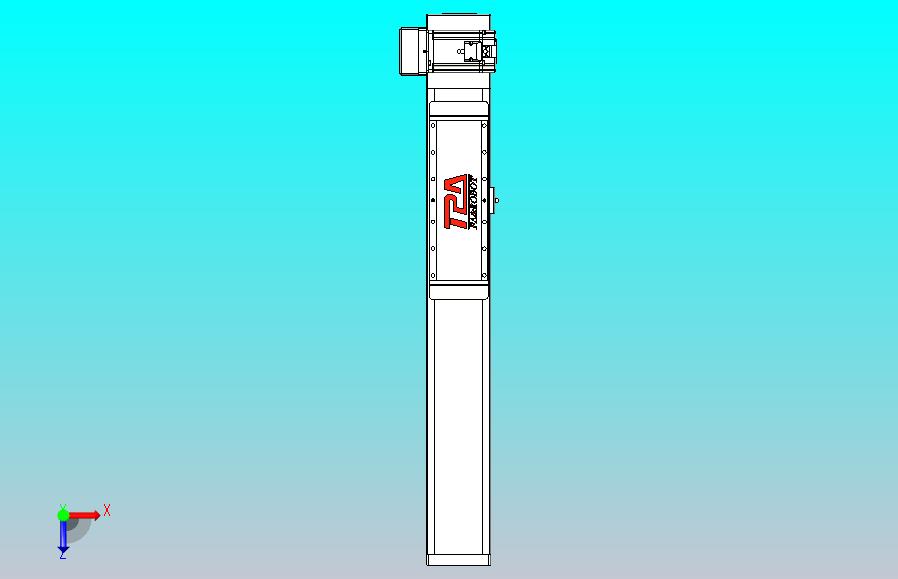 伺服电机集成皮带传动直线执行器TPA-OCB-120-224-L350-RU-P75-N3