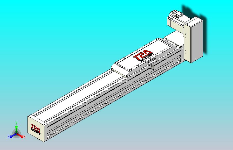 伺服电机集成皮带传动直线执行器TPA-OCB-120-224-L450-LU-P75-N3