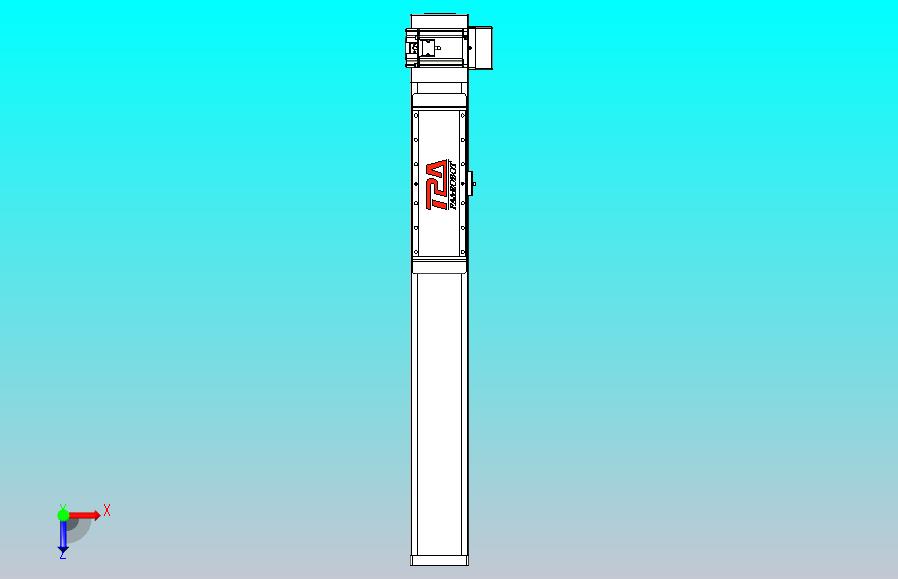 伺服电机集成皮带传动直线执行器TPA-OCB-120-224-L450-LU-P75-N3