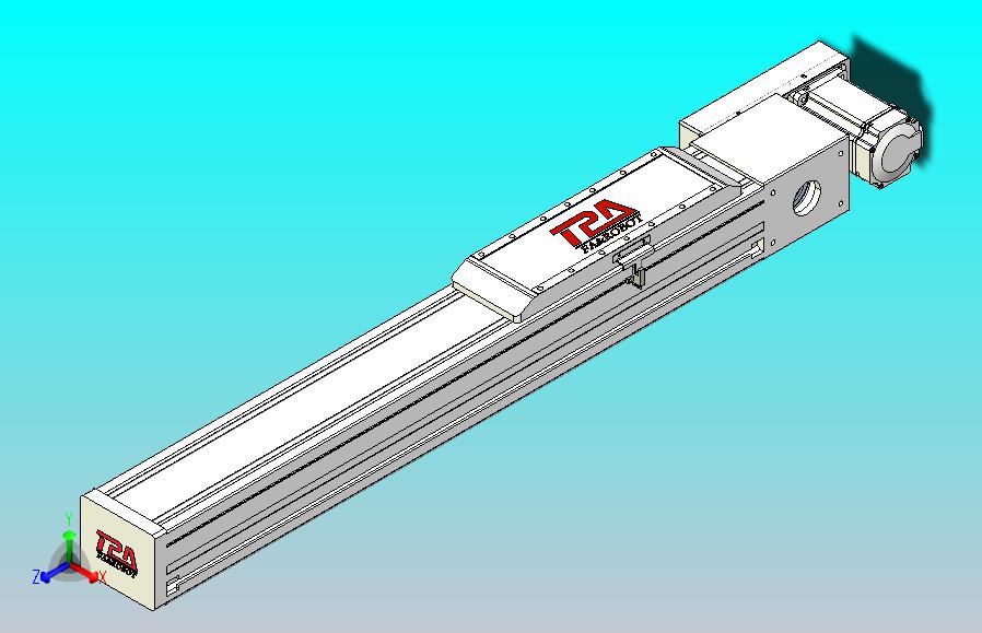 伺服电机集成皮带传动直线执行器TPA-OCB-120-224-L450-MR-P75-N3