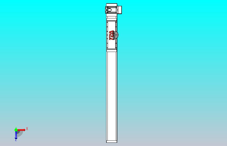 伺服电机集成皮带传动直线执行器TPA-OCB-120-224-L850-LU-P75-N3