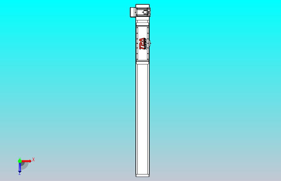 伺服电机集成皮带传动直线执行器TPA-OCB-120-224-L850-RU-P75-N3