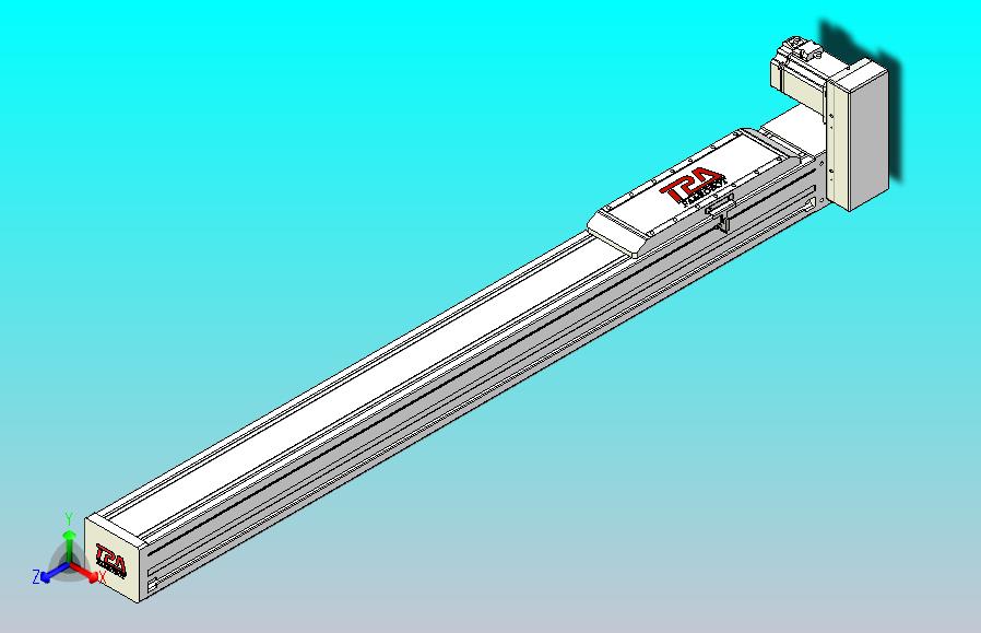 伺服电机集成皮带传动直线执行器TPA-OCB-120-224-L950-LU-P75-N3