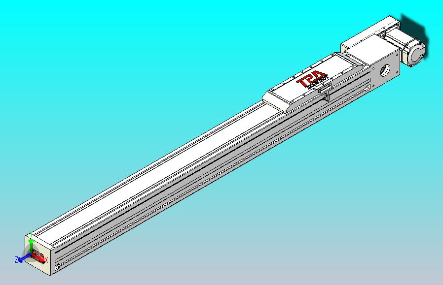 伺服电机集成皮带传动直线执行器TPA-OCB-120-224-L950-MR-P75-N3
