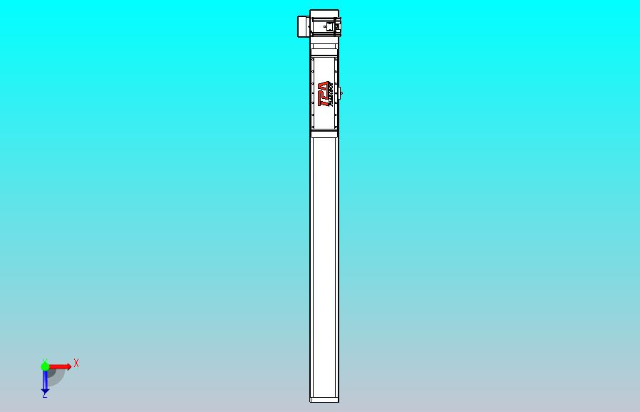 伺服电机集成皮带传动直线执行器TPA-OCB-120-224-L950-RU-P75-N3