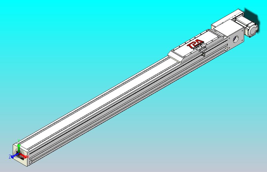 伺服电机集成皮带传动直线执行器TPA-OCB-120-224-L1150-MR-P75-N3