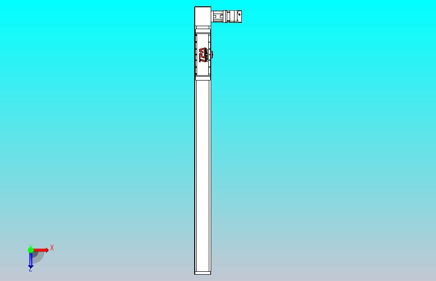 伺服电机集成皮带传动直线执行器TPA-OCB-120-224-L1250-DL-J90-N3