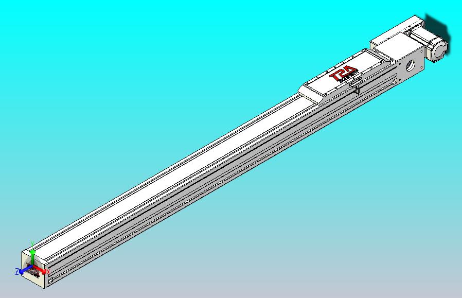 伺服电机集成皮带传动直线执行器TPA-OCB-120-224-L1250-MR-P75-N3