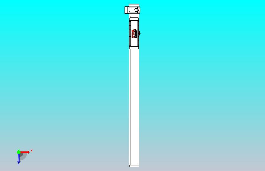 伺服电机集成皮带传动直线执行器TPA-OCB-120-224-L1250-RU-P75-N3
