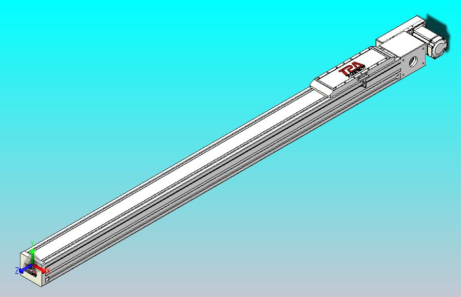 伺服电机集成皮带传动直线执行器TPA-OCB-120-224-L1450-MR-P75-N3