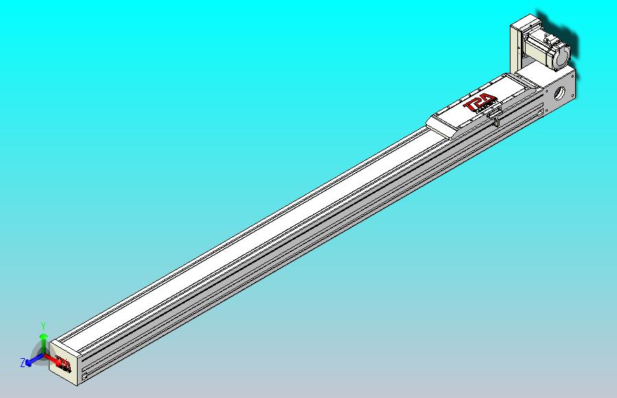 伺服电机集成皮带传动直线执行器TPA-OCB-120-224-L1450-RU-P75-N3