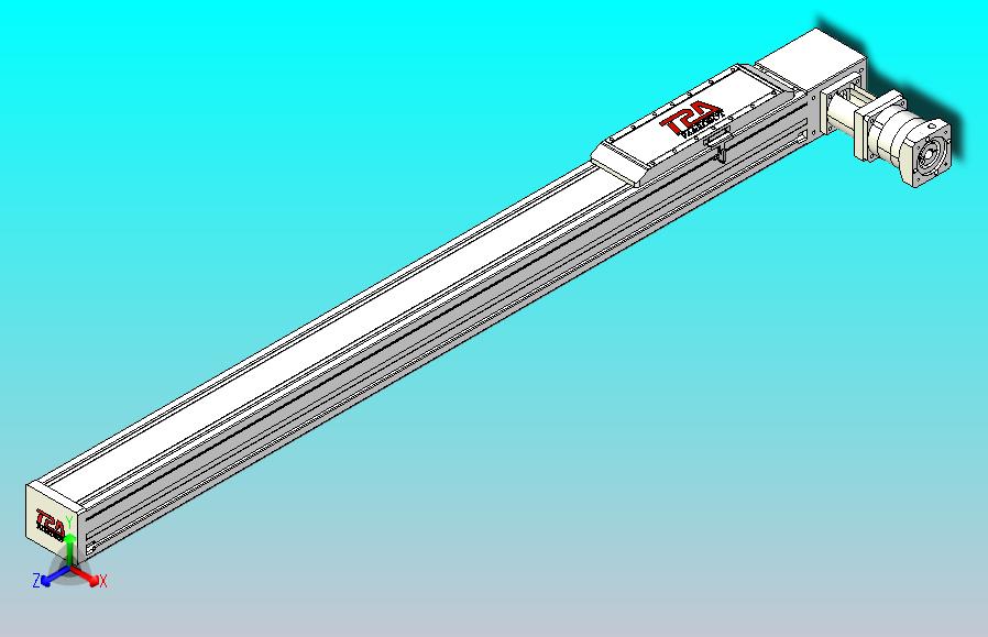 伺服电机集成皮带传动直线执行器TPA-OCB-120-224-L1150-DL-J90-N3
