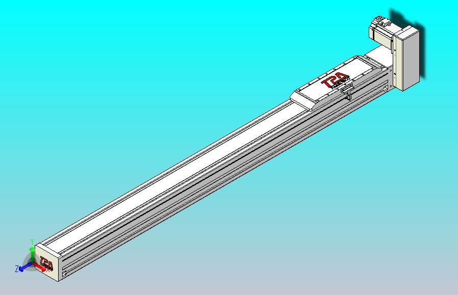 伺服电机集成皮带传动直线执行器TPA-OCB-120-224-L1150-LU-P75-N3