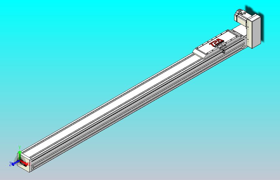 伺服电机集成皮带传动直线执行器TPA-OCB-120-224-L1550-LU-P75-N3