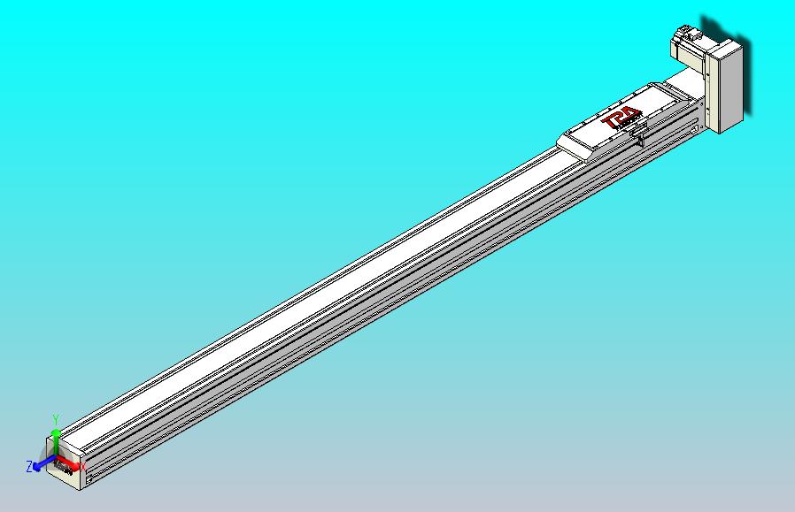 伺服电机集成皮带传动直线执行器TPA-OCB-120-224-L1650-LU-P75-N3