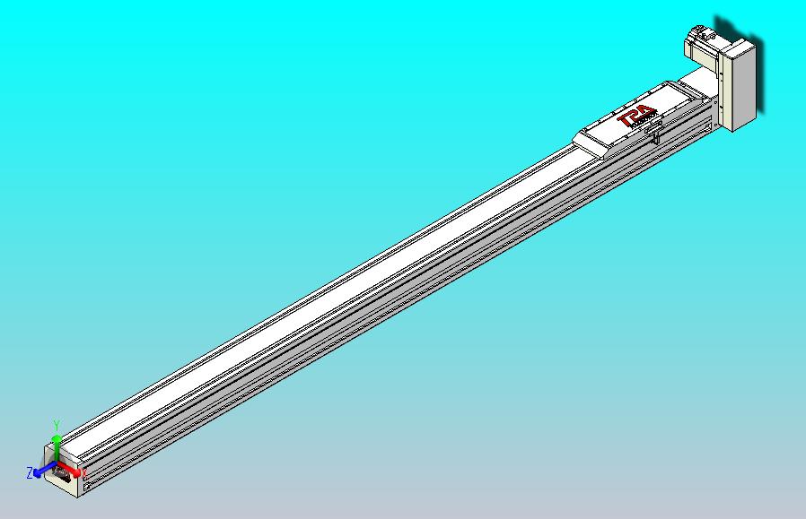 伺服电机集成皮带传动直线执行器TPA-OCB-120-224-L1750-LU-P75-N3