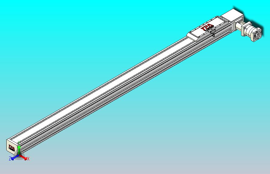 伺服电机集成皮带传动直线执行器TPA-OCB-120-224-L1850-DL-J90-N3