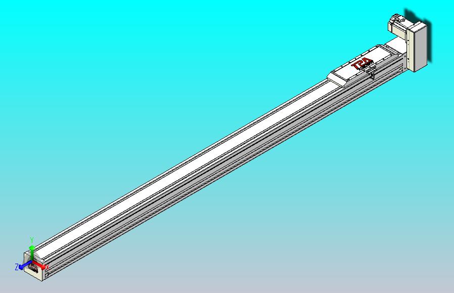伺服电机集成皮带传动直线执行器TPA-OCB-120-224-L1850-LU-P75-N3