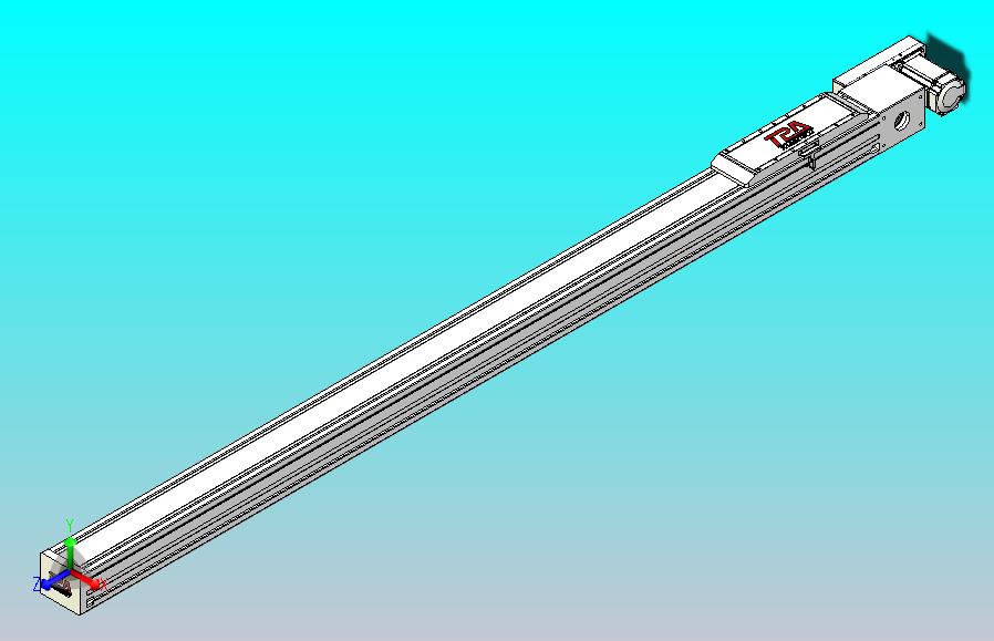 伺服电机集成皮带传动直线执行器TPA-OCB-120-224-L1850-MR-P75-N3