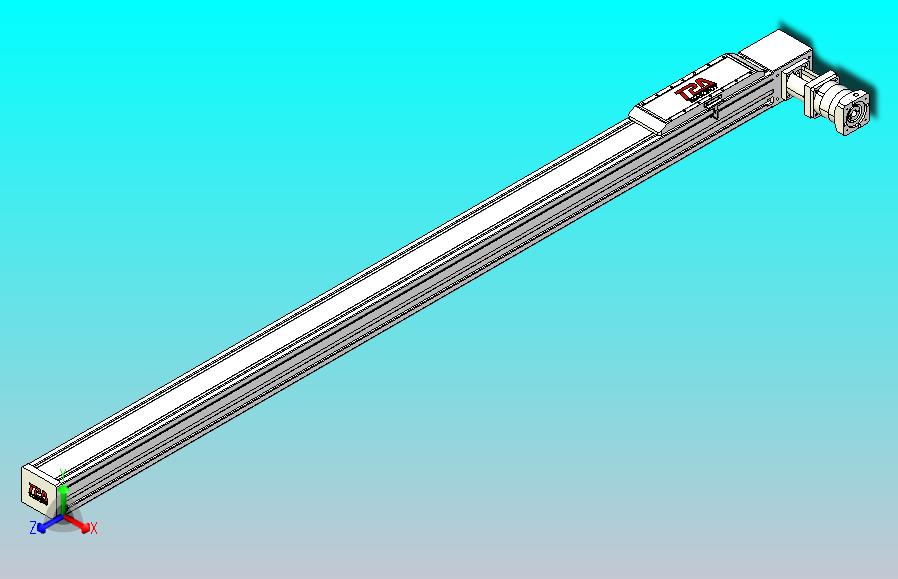 伺服电机集成皮带传动直线执行器TPA-OCB-120-224-L1950-DL-J90-N3