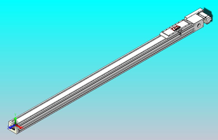 伺服电机集成皮带传动直线执行器TPA-OCB-120-224-L2050-MR-P75-N3
