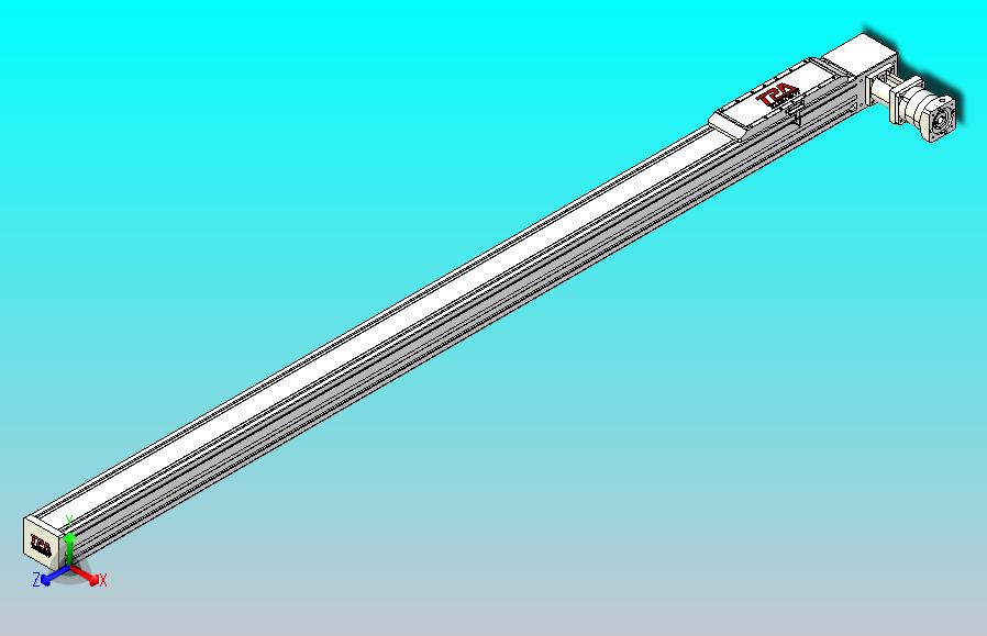 伺服电机集成皮带传动直线执行器TPA-OCB-120-224-L2150-DL-J90-N3