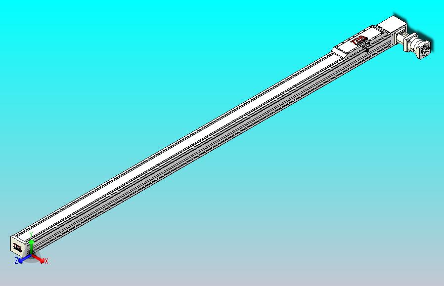 伺服电机集成皮带传动直线执行器TPA-OCB-120-224-L2550-DL-J90-N3