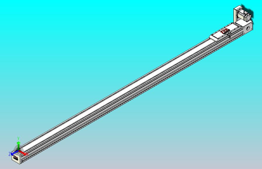 伺服电机集成皮带传动直线执行器TPA-OCB-120-224-L2750-RU-P75-N3