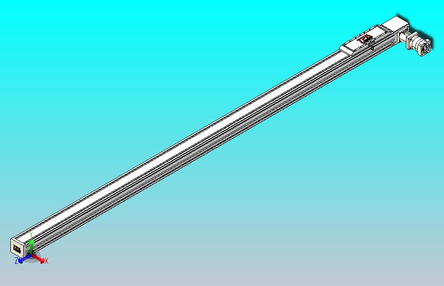 伺服电机集成皮带传动直线执行器TPA-OCB-120-224-L2850-DL-J90-N3