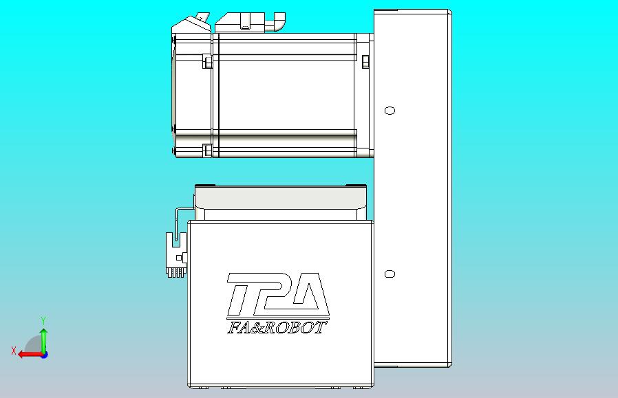 伺服电机集成皮带传动直线执行器TPA-OCB-120-224-L3350-RU-P75-N3