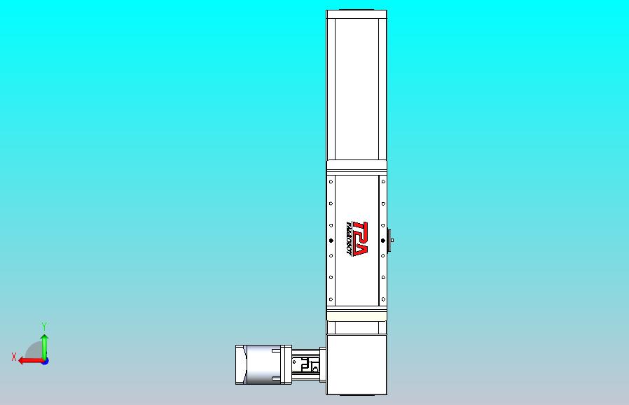 伺服电机集成皮带传动直线执行器TPA-OCB-140-256-L150-DL-J90-N3