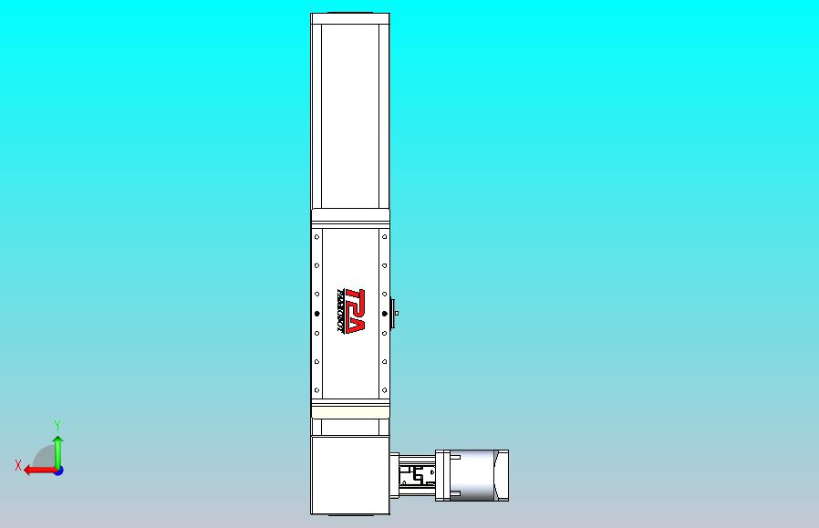 伺服电机集成皮带传动直线执行器TPA-OCB-140-256-L150-DR-J90-N3