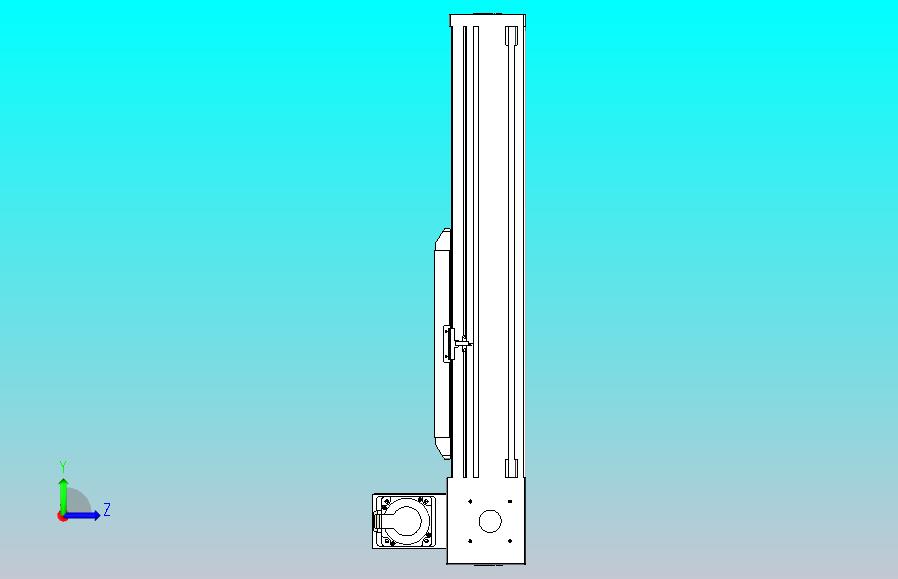 伺服电机集成皮带传动直线执行器TPA-OCB-140-256-L150-LU-P75-N3
